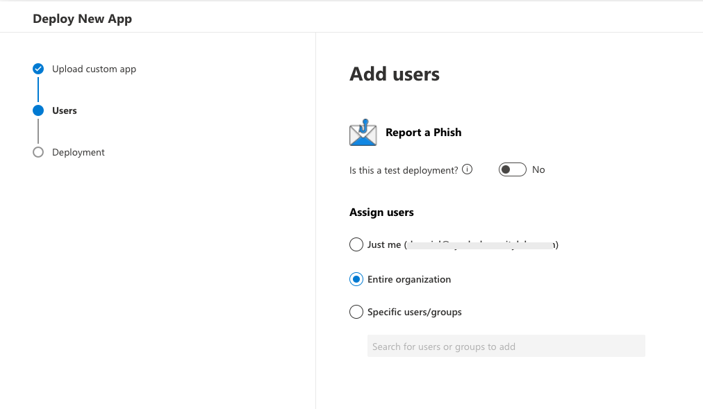 Assign Users